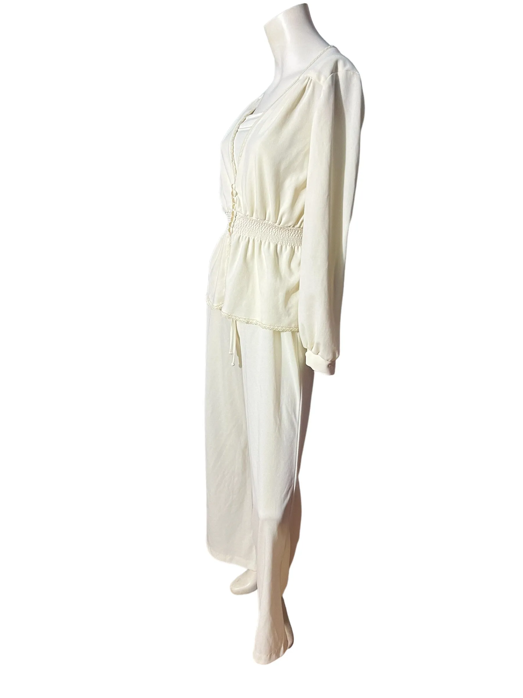 Vintage 70's bellbottom jumpsuit w/ jacket M