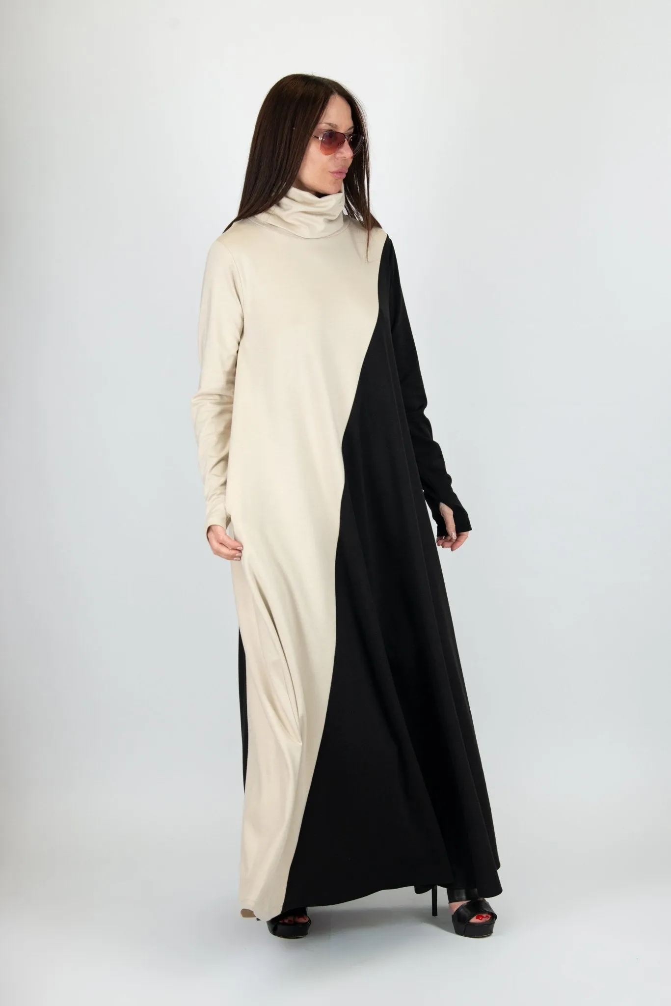 Vivian Turtleneck Long Dress