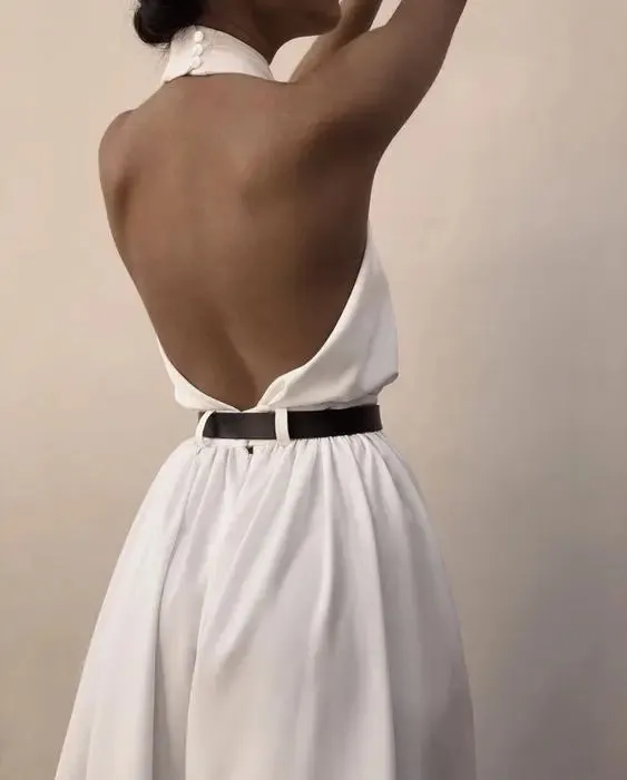 Women Jumpsuits Sexy Backless Hollow