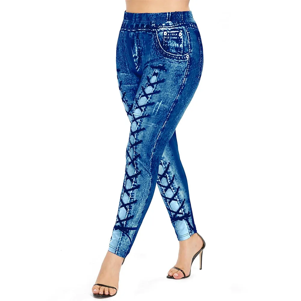 Women's Casual Skinny Leggings | Plus Size