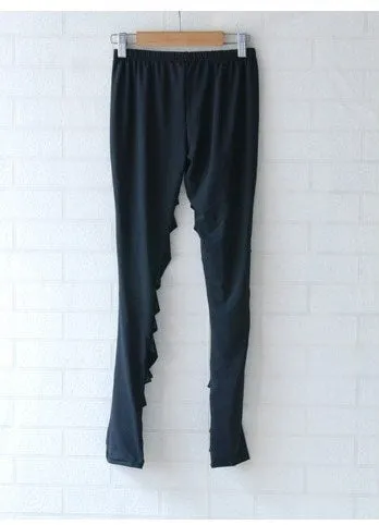 Women's Spring/Autumn Patchwork Stretch Bandage Leggings